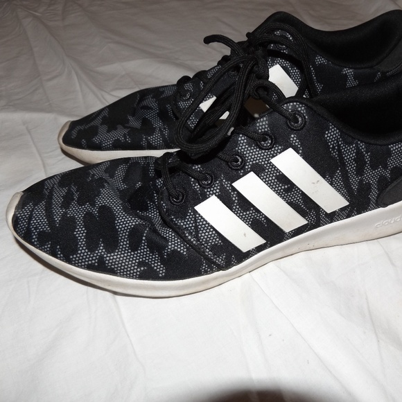 adidas Shoes - adidas cloud foam 6.5 black tennis shoes